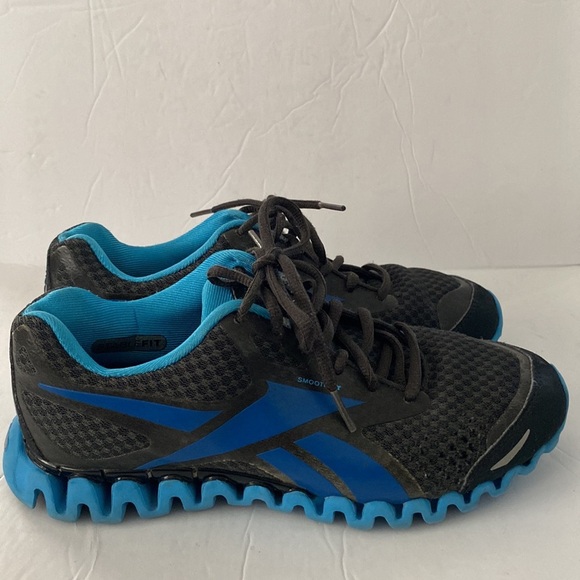 Reebok Women's Premier ZigFly Running Shoe Black and Teal - Picture 4 of 7